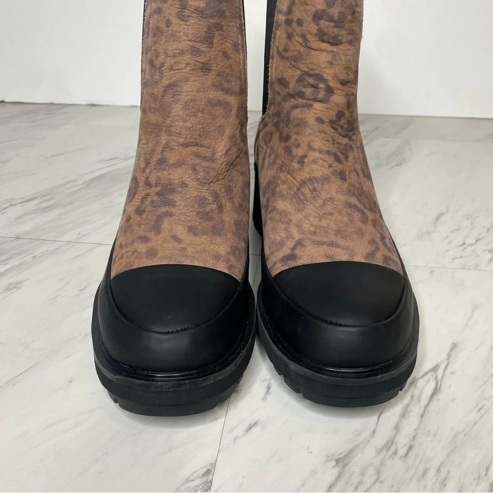 Timberland Kori Park Leopard Lug Sole Chelsea Boot 9